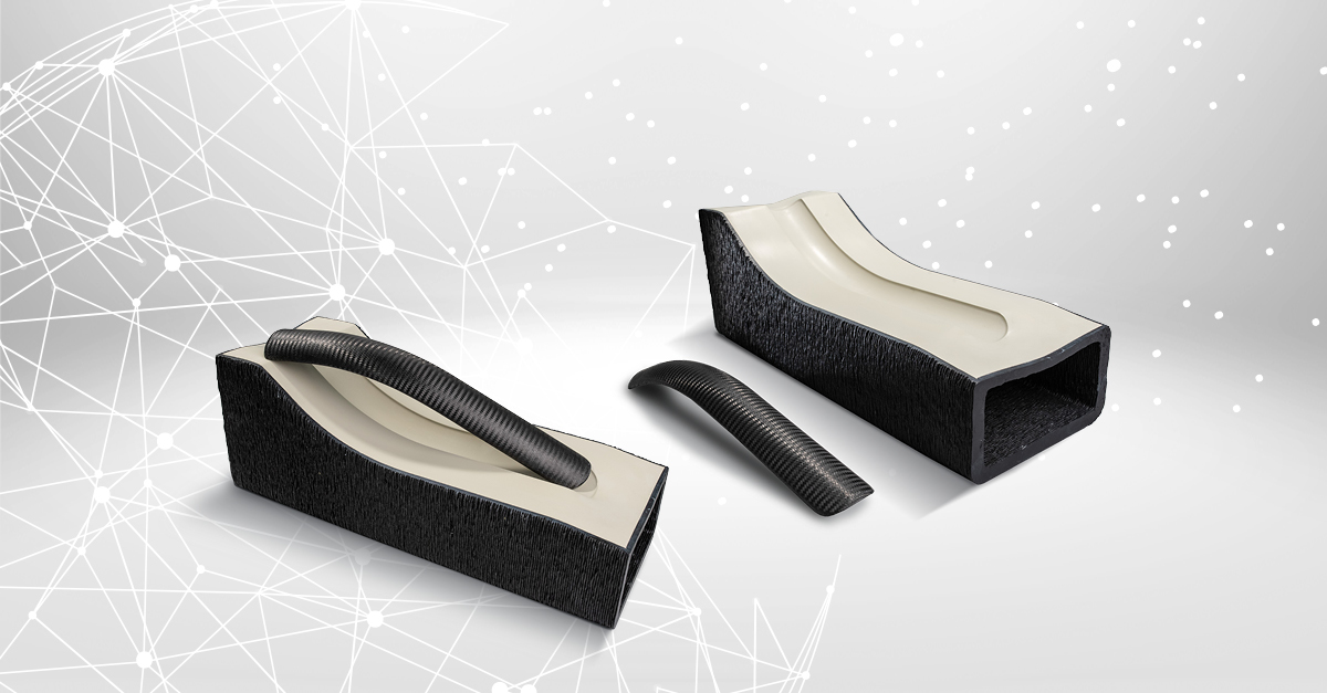Werkzeug für CF-Composite. 3D-Druck zur Fertigung von Laminierformen